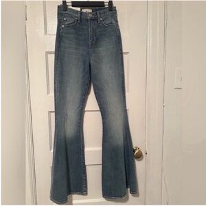 7 For All Mankind Light Blue Wide Leg Jeans